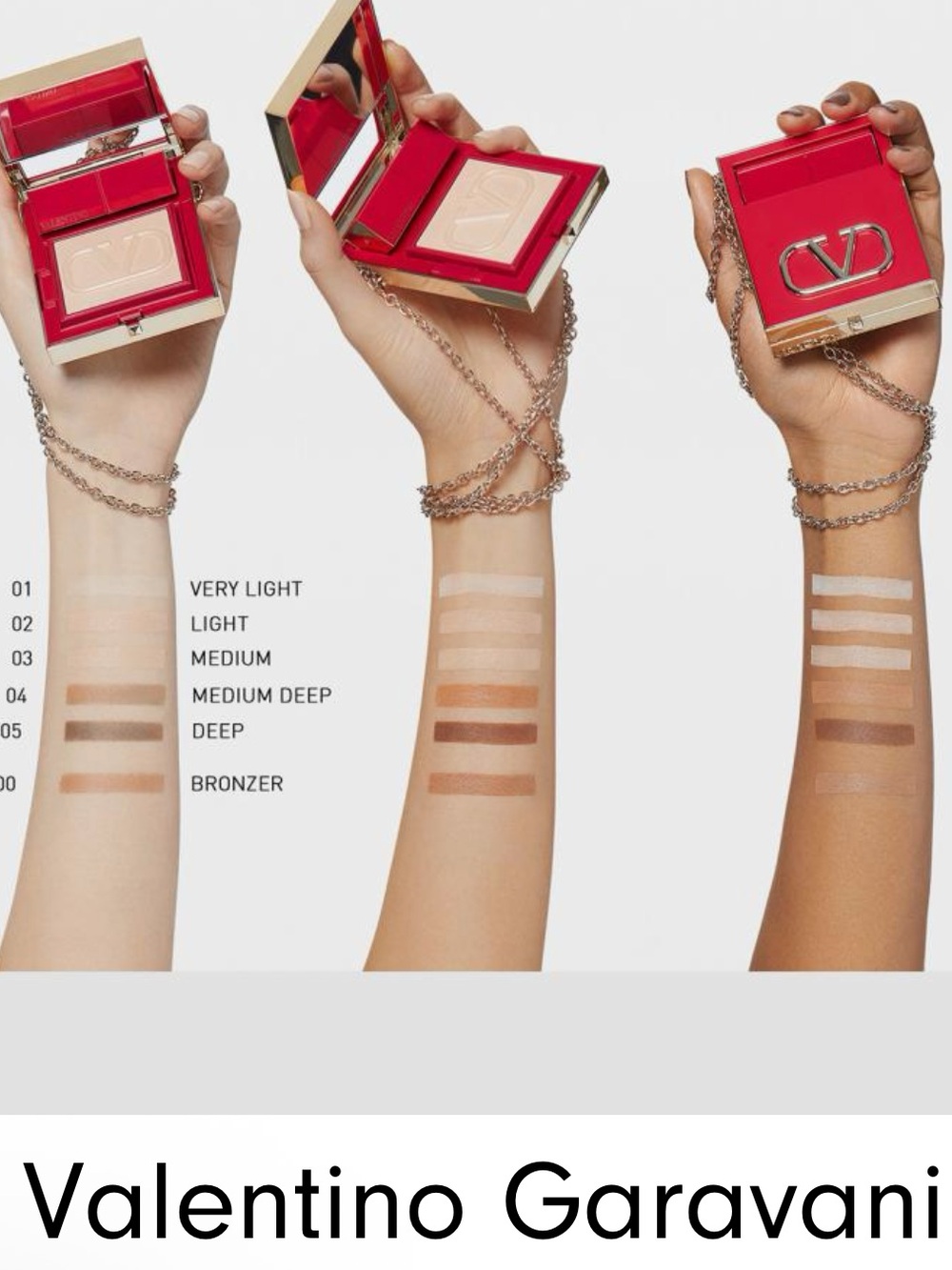Valentino Garavani VLTN Refillable Finishing Powder Compact -